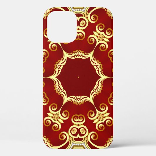 Gouden parel: decoratieve lijsten illustratie. Case-Mate iPhone case (Achterkant)