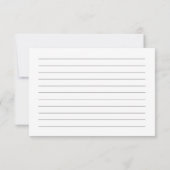 Gouden Parels en Prosecco Vrijgezellenfeest Recept Kaart (Achterkant)