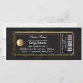 Gouden Partij Ticket Uitnodiging 2026 (Voorkant)