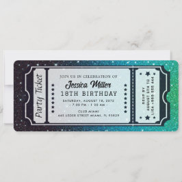 Gouden Partijkaart Uitnodiging