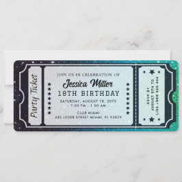 Gouden Partijkaart Uitnodiging