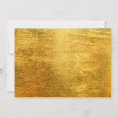 Gouden Partijticket Uitnodiging (Achterkant)