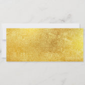 Gouden Partijticket Uitnodiging (Achterkant)