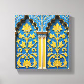 Gouden Passage naar het Onzichtbare Rijk Canvas Afdruk (Voorkant)