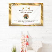 Gouden Pastor Waardering Celebration Event Spandoek (Insitu)