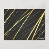Gouden Patroon 1 Briefkaart (Achterkant)