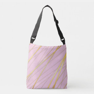 Gouden Patroon 2 Crossbody Tas