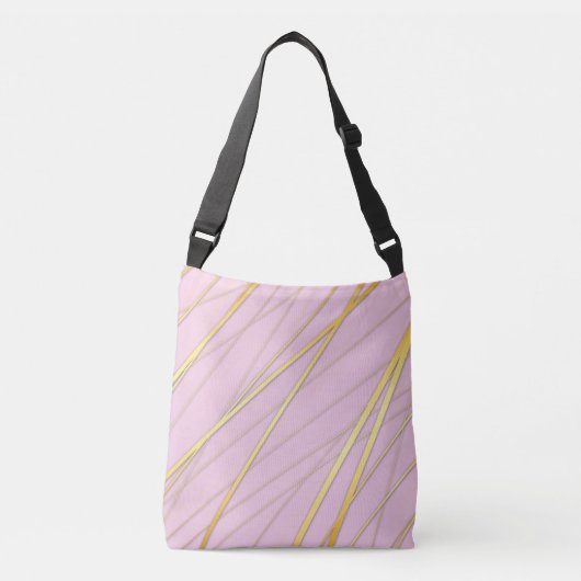 Gouden Patroon 2 Crossbody Tas (Voorkant)