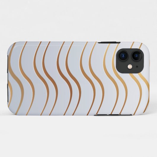 Gouden Patroon 3 Case-Mate iPhone Case (Achterkant (horizontaal))