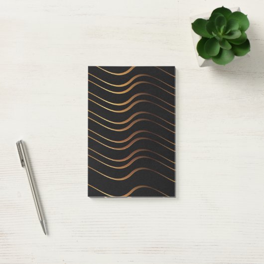 Gouden Patroon 4 Post-it® Notes (Kantoor)