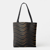 Gouden Patroon 4 Tote Bag (Achterkant)