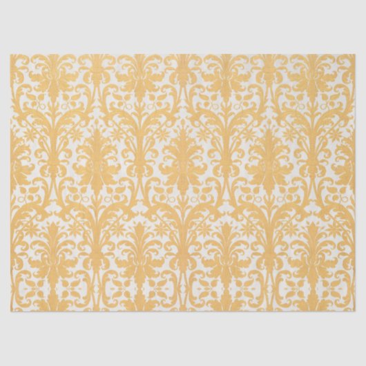  gouden  patroon tissuepapier (Voorkant)