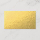 Gouden Peacock Bruiloft Plaats Kaart Plaatskaartje (Achterkant)