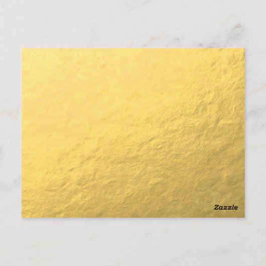 Gouden Peacock Trouwtafel nummer Briefkaart (Achterkant)