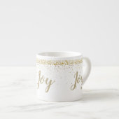 Gouden Peitite Stars Joy Espresso Mok (Voorkant rechts)