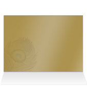 gouden pekelzitje voor bruiloft (Binnen Horizontaal (Boven))