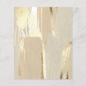 Gouden penseelstreken flyer (Achterkant)