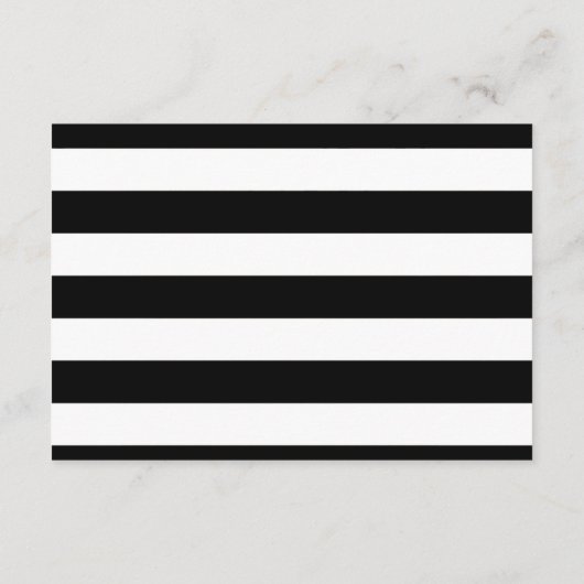 Gouden penseelstreken We doen bruiloft informatie Informatiekaartje (Achterkant)