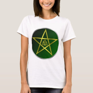 gouden pentakel t-shirt