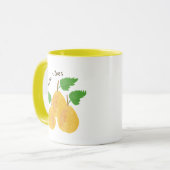 Gouden Peren Collectie Mok (Voorkant links)