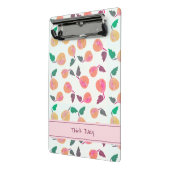 Gouden Peren Collectie Roze Mini Klembord (Angled2)
