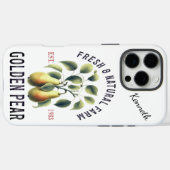 Gouden peren uit een natuurlijk boerderij Case-Mate iPhone case (Achterkant (horizontaal))