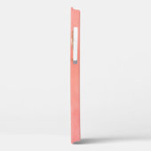 Gouden perzik Elegant Case-Mate iPhone Case (Achterkant / Links)