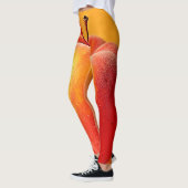 Gouden Perzik Perfectie Design Leggings (Links)