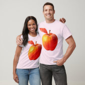 Gouden Perzik Perfectie Design T-shirt (Unisex)
