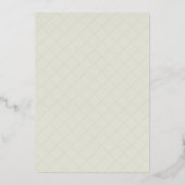 Gouden Pet Graduation Cream ID834 Folie Uitnodiging (Achterkant)