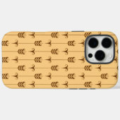 Gouden Pijl Geometrisch Patroon Case-Mate iPhone Case (Achterkant (horizontaal))