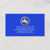 Gouden Pijlen Gouden Loodgieterij Iconen Visitekaartje (Achterkant)