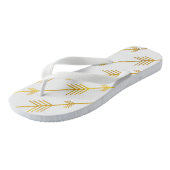 Gouden Pijlen Teenslippers (Schuin)