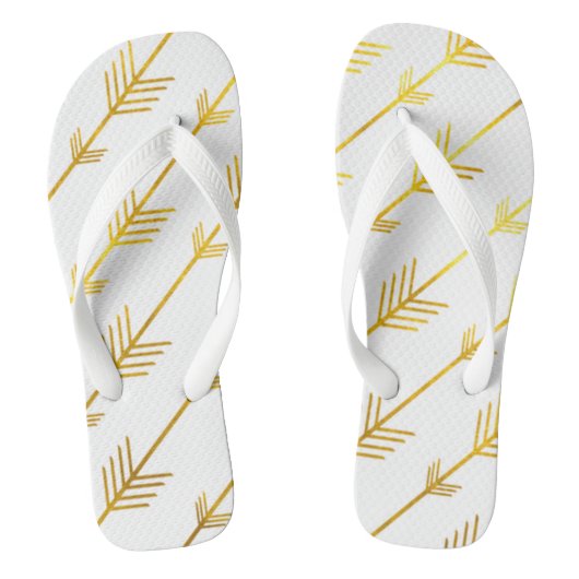 Gouden Pijlen Teenslippers (Voetbed)