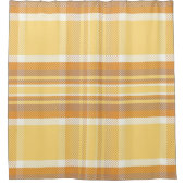 Gouden Plaid CP Douchegordijn (Voorkant)