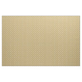 Gouden Polka dot harten Stof (Fat Quarter)