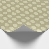 Gouden Polka stippen inpakpapier (Hoek)