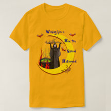 Gouden Pompoen (uniseks) Halloween T-shirt