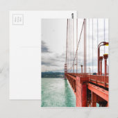 gouden poort-5 briefkaart (Voorkant / Achterkant)