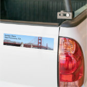 Gouden Poort Bumpersticker (Op Truck)