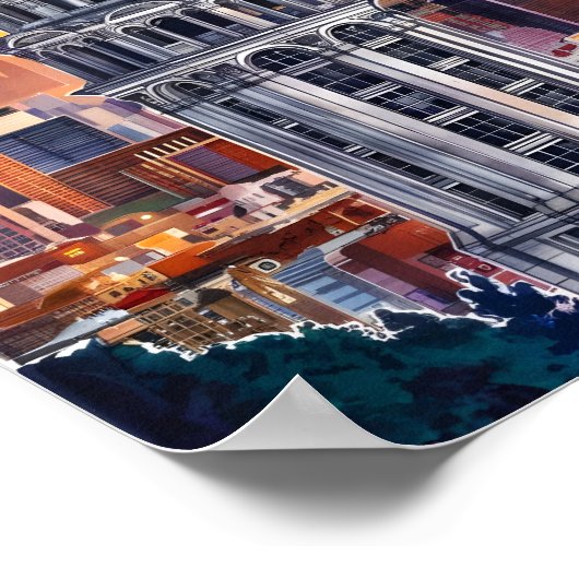 Gouden Poort Glorie Poster (Hoek)