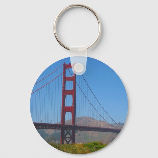 gouden poort sleutelhanger (Voorkant)