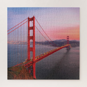 Gouden poortbrug kussen legpuzzel