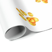 Gouden Poot Cadeaupapier (Rol Hoek)