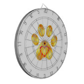 Gouden Poot Dartbord (Voorkant Links)