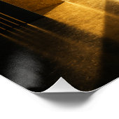 Gouden Portaal Muurkunst Poster (Hoek)
