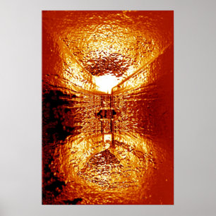 gouden poster