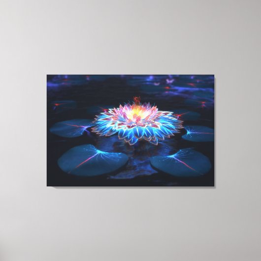 Gouden potje (nacht) canvas afdruk (Voorkant)