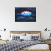 Gouden potje (nacht) canvas afdruk (Insitu (Slaapkamer))