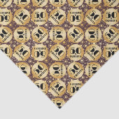Gouden Prachtige Vijftig Tissuepapier (Detail)